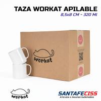 Taza Blanca Apilable - WORKAT Taza Blanca Apilable - WORKAT