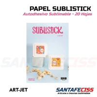 Papel Sublistick Blanco x 20 Hojas