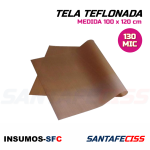 Tela Teflonada de 100x120 cm - 130 Mic.-