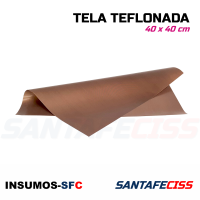 Tela Teflonada de 40x40 cm - 100 MC Tela Teflonada de 40x40 cm - 100 MC