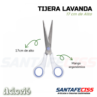 Tijera Lavanda Adorie 17 cm Tijera Lavanda Adorie 17 cm