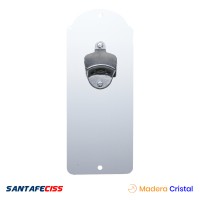 Destapador de Pared  - Madera Cristal 