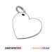 LLavero Corazon – Pack de 20u. - Madera Cristal