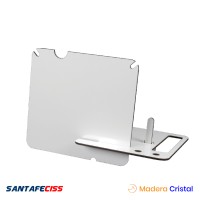 Organizador de escritorio - Madera Cristal