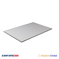 Placa Rectangular 29 x 20 cm – 3 mm - Madera Cristal