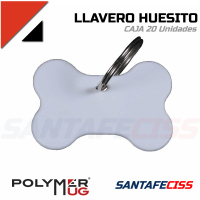 Llavero Huesito Polímero ( Caja 20u )