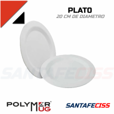 Plato Polimero 20 cm Plato Polimero 20 cm