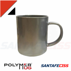 Taza plateada Polimero Taza plateada Polimero