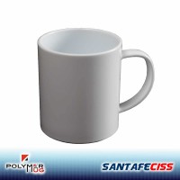 Taza Blanca Polimero Polymer-Mug