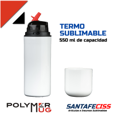 Termo sublimable de polímero 550 ml. Termo sublimable de polímero 550 ml.