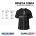 Remera Negra Algodon Peinado 24.1 Remera Negra Algodon Peinado 24.1