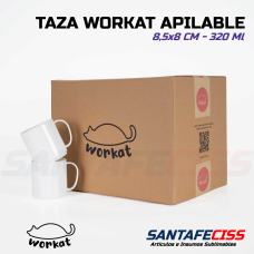 Taza Blanca Apilable - WORKAT Taza Blanca Apilable - WORKAT